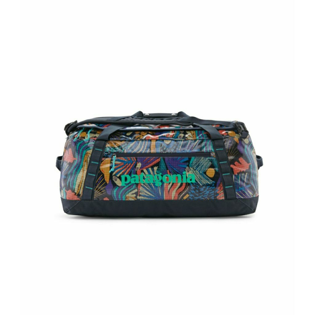 PATAGONIA DUFFEL BLACK HOLE 60L BLACK TAS TRAVELING HIKING TREKKING ORIGINAL