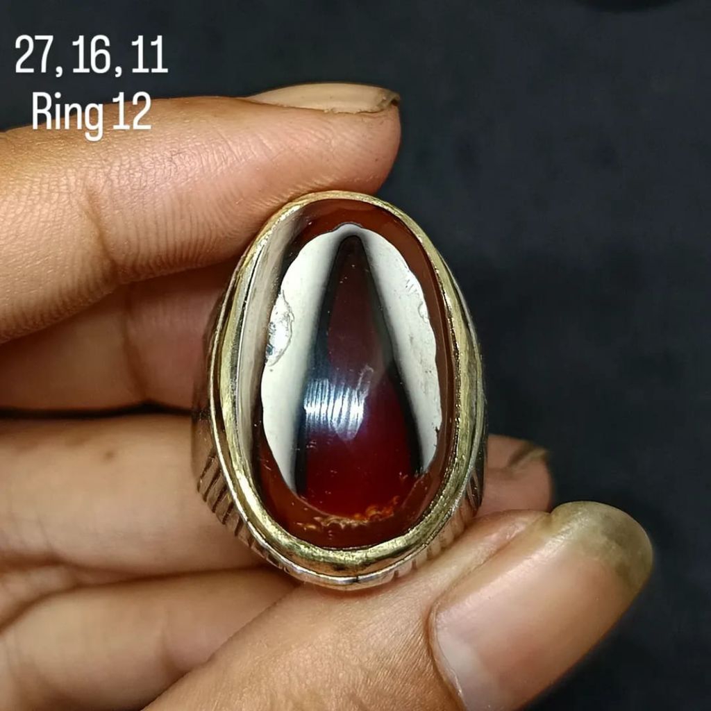 BATU AKIK JUNDER KARANGNUNGGAL ANTIK (ASLI ALAM)