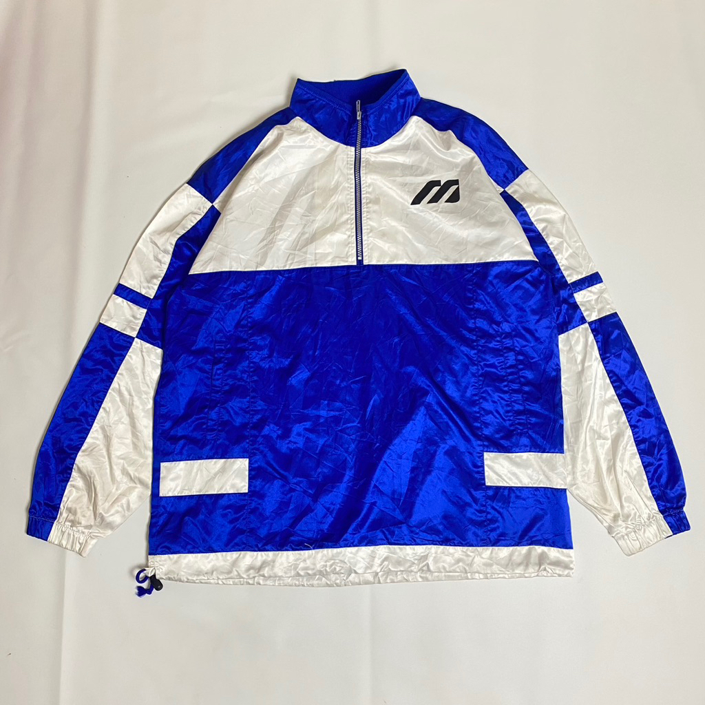 Jaket Halfzip Mizuno Big Logo