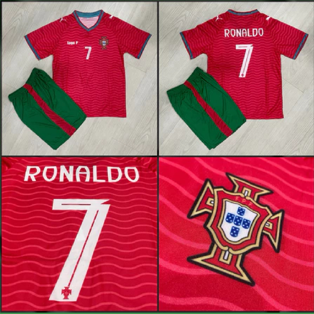 Setelan Jersey Anak Ronaldo Portugal KIDS