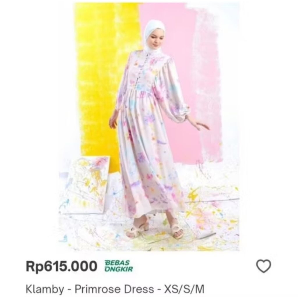 PRIMROSE DRESS WEARING KLAMBY ORIGINAL