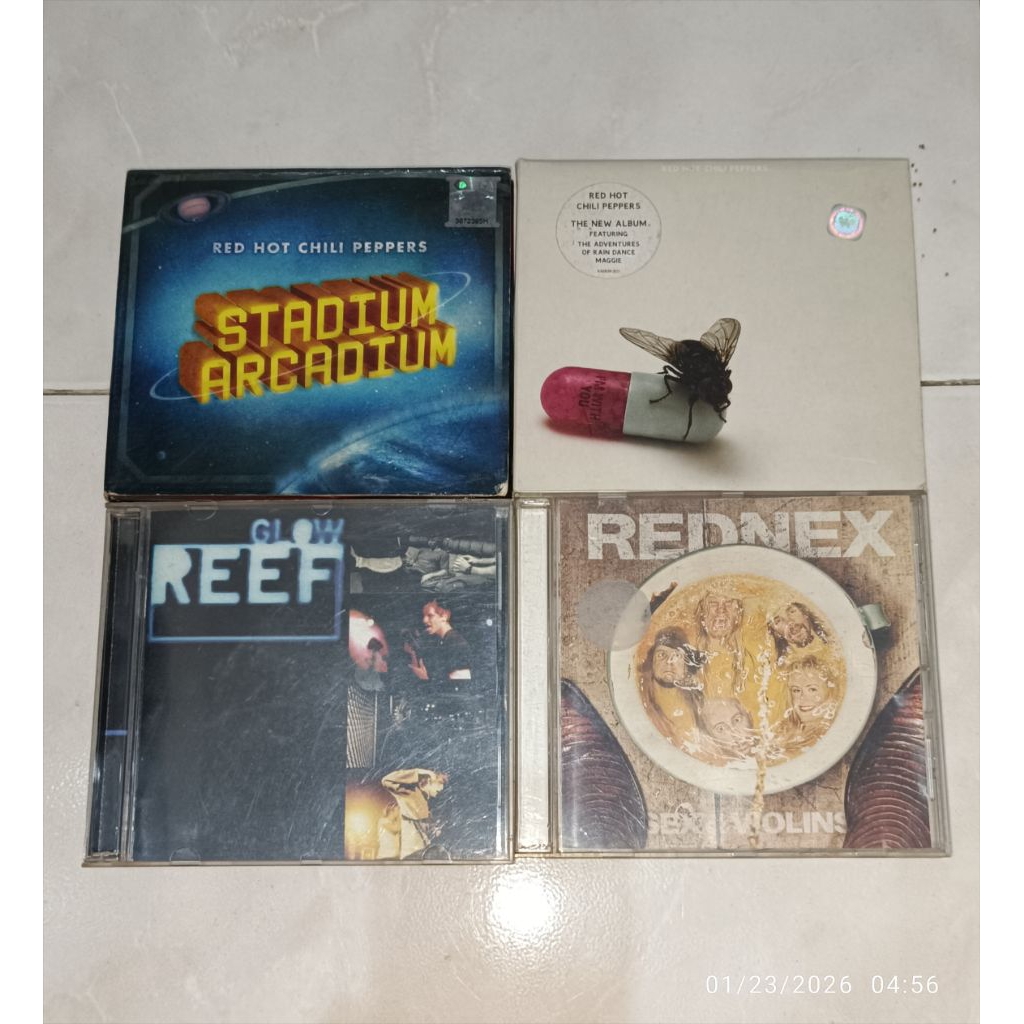 cd RHCP-Stadium Arcadium / RHCP-I'm With You / REEF-Glow / REDNEX-Sex & Violins