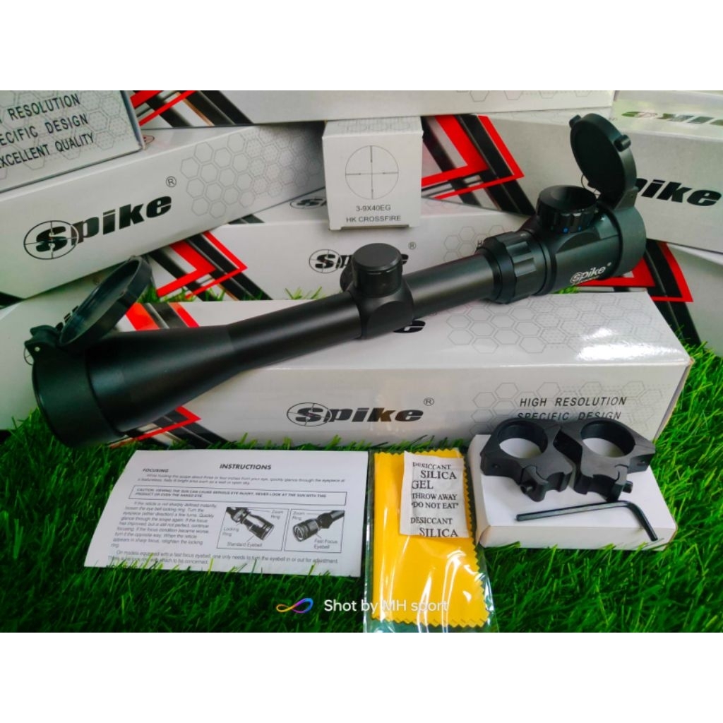 telescope spike 3-9x40 eg hk crossfire