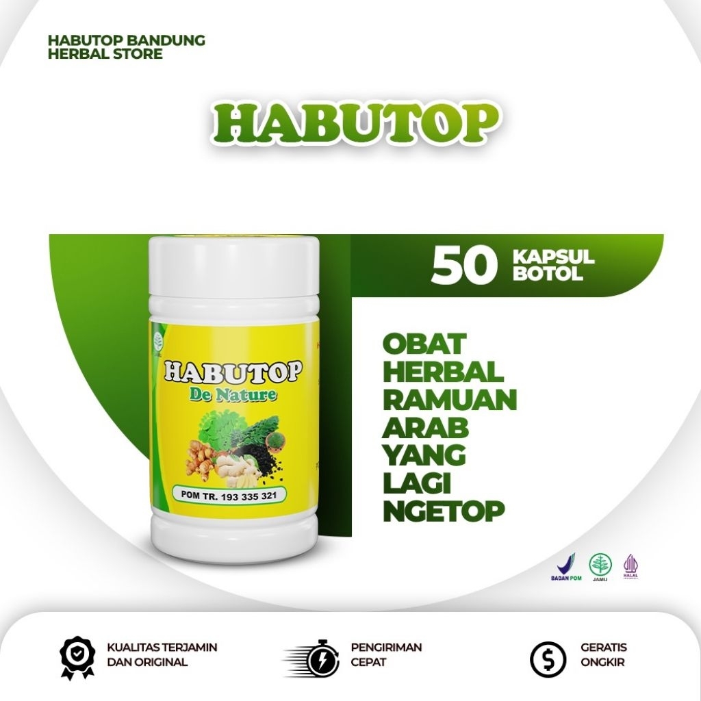 HABUTOP BANDUNG HERBAL STORE | HABUTOP 50 KAPSUL