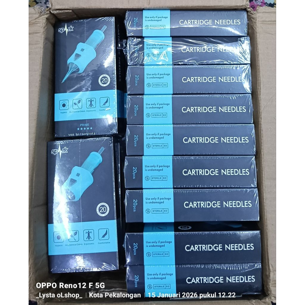 Jarum Tattoo Cartridge Ecer 1 pcs