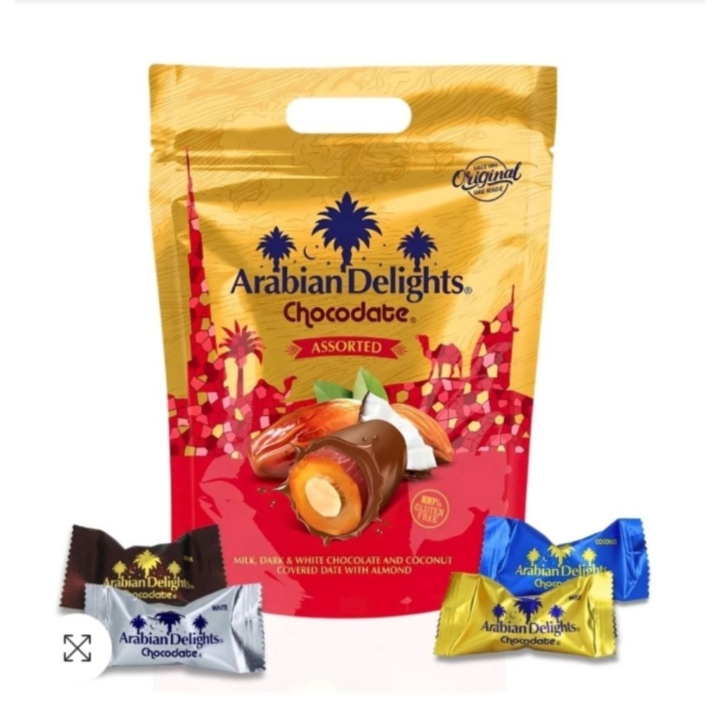 Coklat Arab Almond Kurma assorted