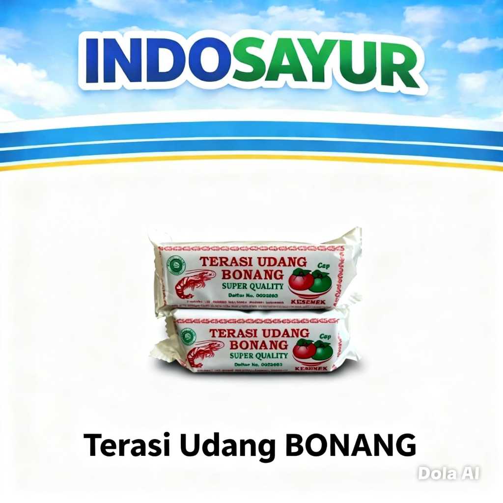 Terasi Udang Bonang Cap tomat 60gr