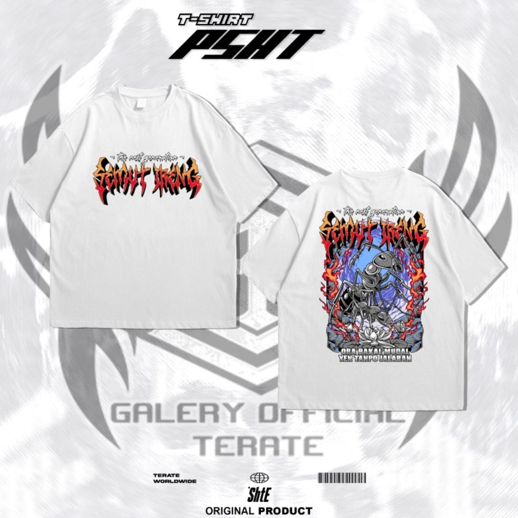 KAOS PSHT SEMUT IRENG T-SHIRT SH TERATE KEKINIAN KAOS SETIA HATI TERATE KAOS SEMUT IRENG TERLARIS