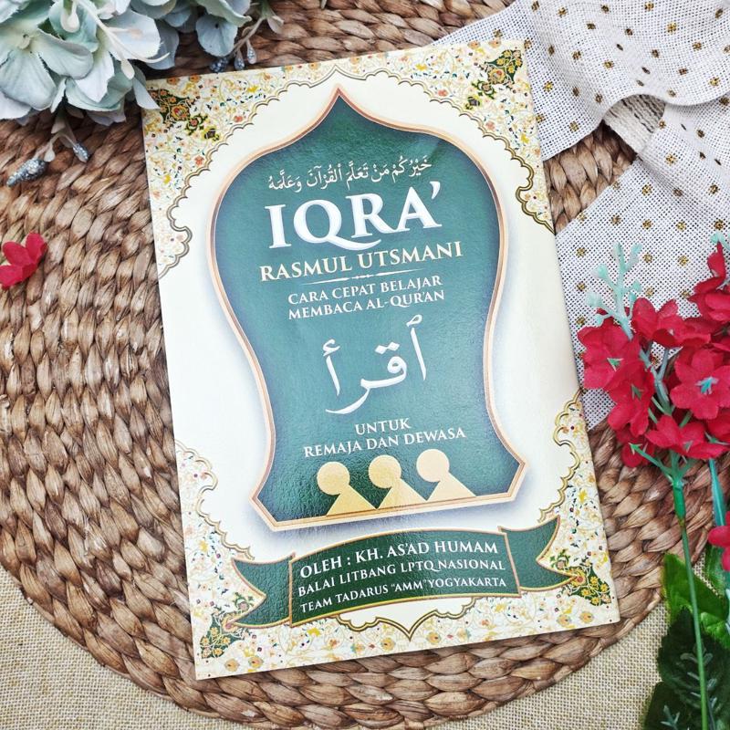 Buku Iqra Rasmul Utsmani Untuk Remaja Dan Dewasa (Kertas HVS) - At Tartil