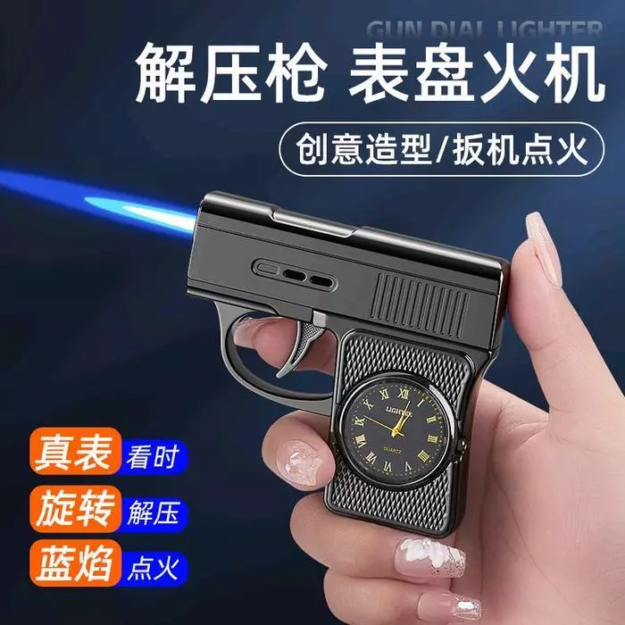 Korek Api Bara Las Gas Pstul +jam Aktiv