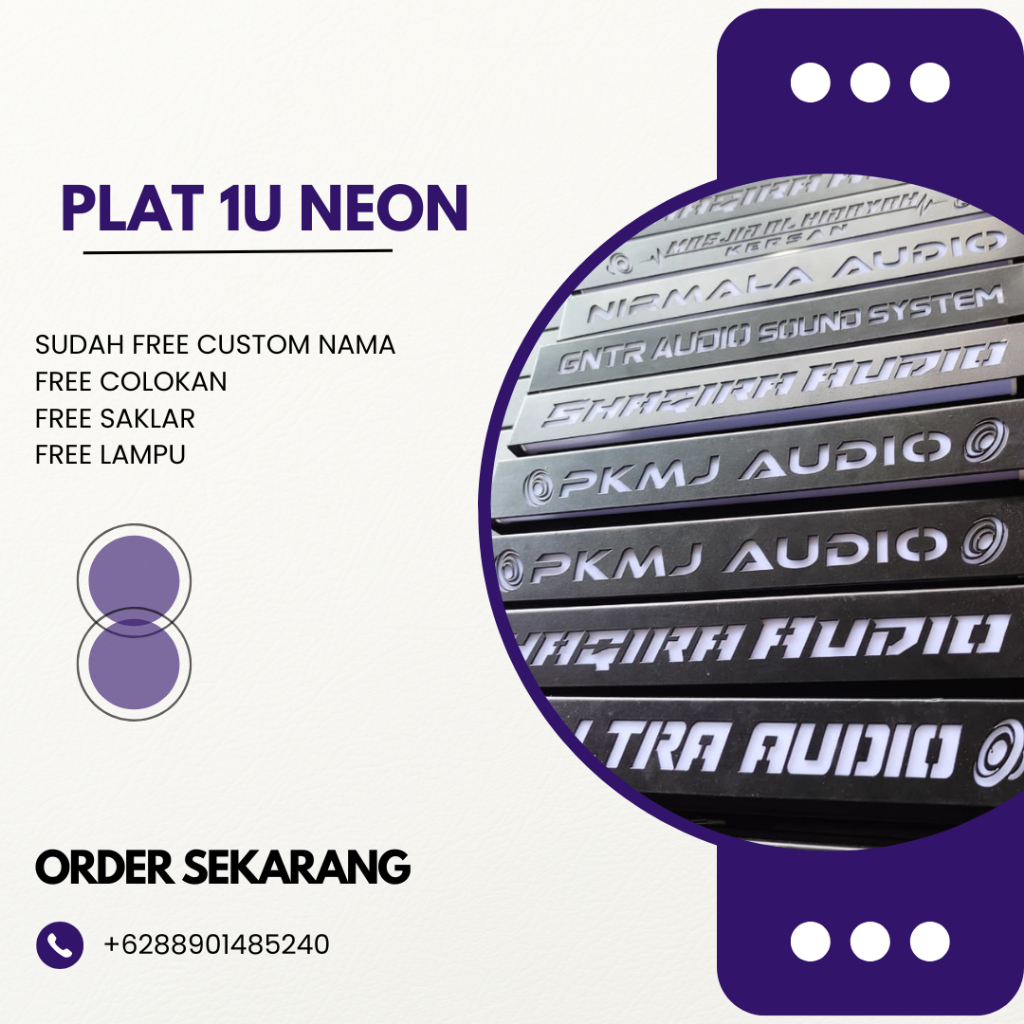 plat 1u neon