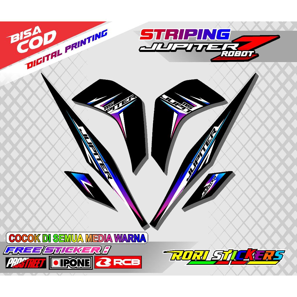 STRIPING VARIASI YAMAHA JUPITER Z ROBOT / STICKER LIST VARIASI MOTOR JUPITER Z ROBOT