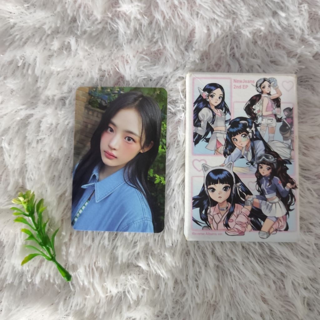 (official) photocard minji new jeans free album only