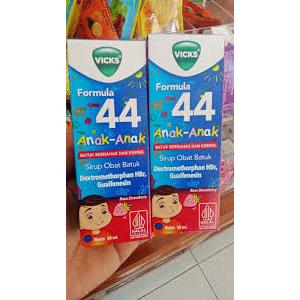 Vicks formula 44 anak sirup obat batuk 54mL Obat Batuk Anak Vicks Anak Vick Anak Obat Batuk Berdahak