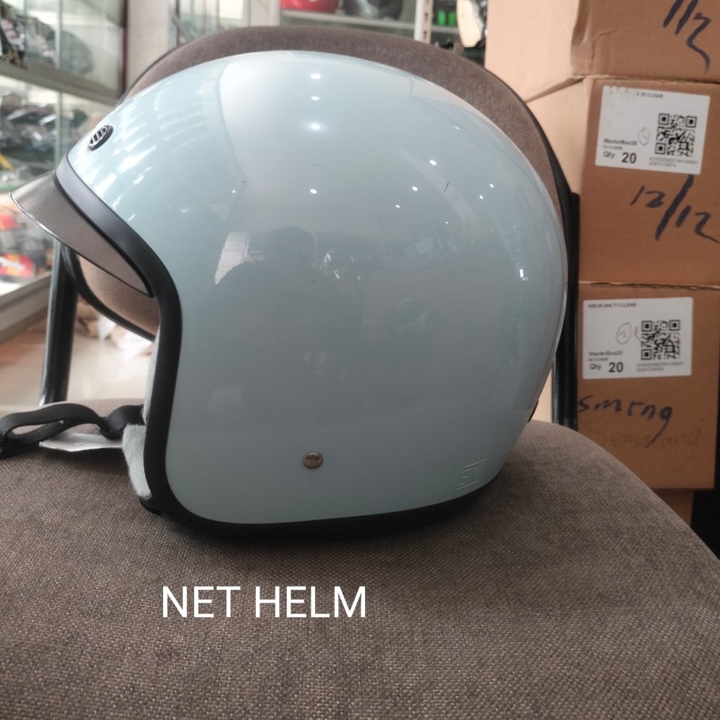 HELM MDS MAGNUM STEEL BLUE ORIGINAL MDS MAGNUM