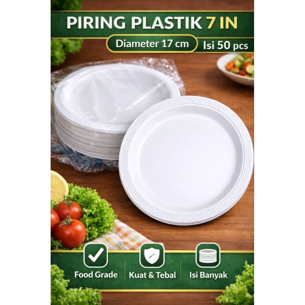 Piring Plastik P7