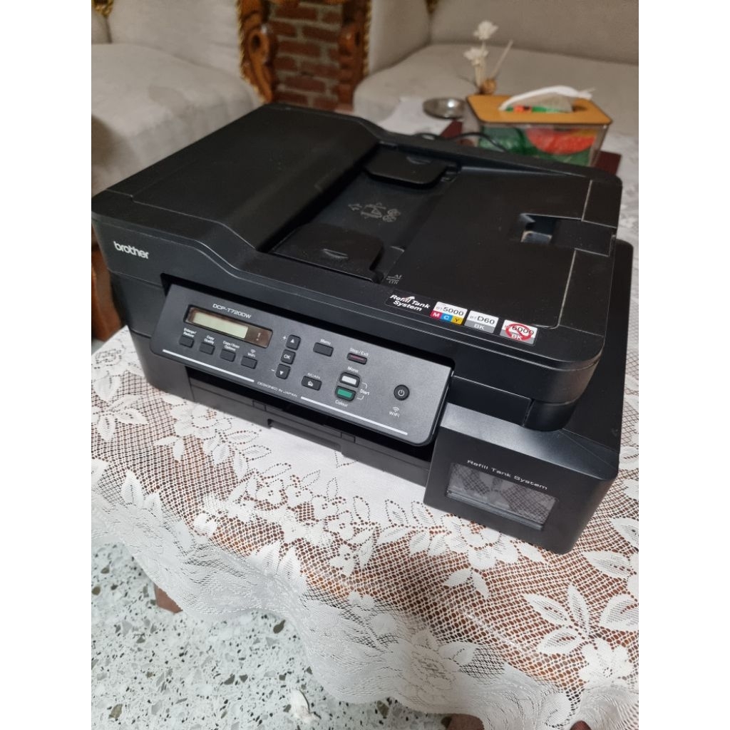 printer brother dcp-t720dw second
