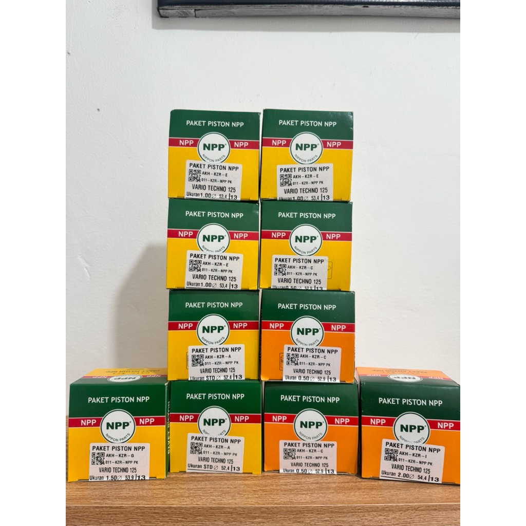 PISTON NPP VARIO 125 KZR STD 50 100 150 200 ORIGINAL NPP