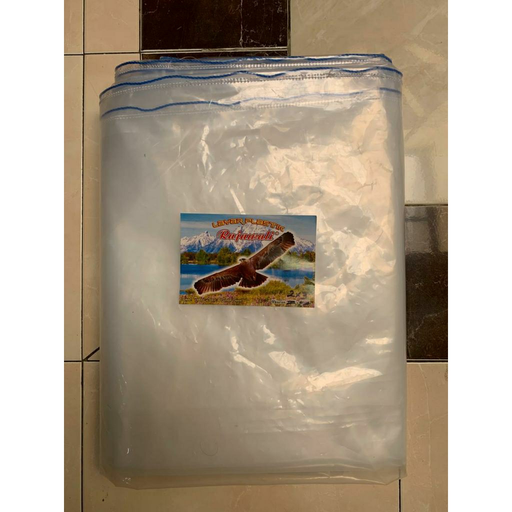 TERPAL PLASTIK BENING CAP RAJAWALI (Bonus biji tanaman)