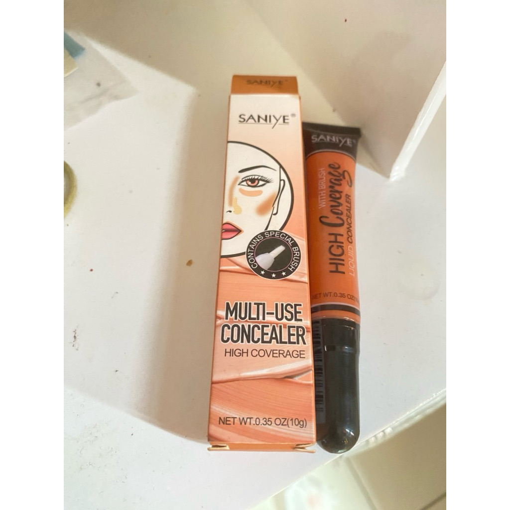 Preloved SANIYE Concealer Full Coverage Waterproof Wajah Kosmetik