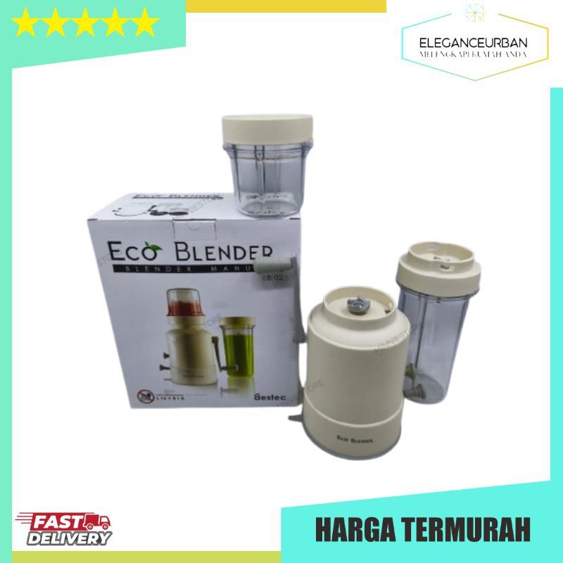 Destec Blender Manual Putar Tangan BMJ 205 1 & 2 Gelas