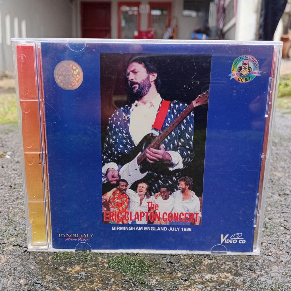VCD The Eric Clapton Concert (Birmingham England) 1986 Origin Panorama VideoCD
