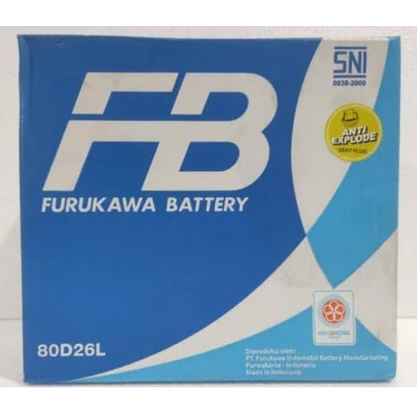 Aki Basah 80D26L Furukawa Battery FB Premium Mobil Toyota Alphard Innova diesel Vellfire Kia Carniva