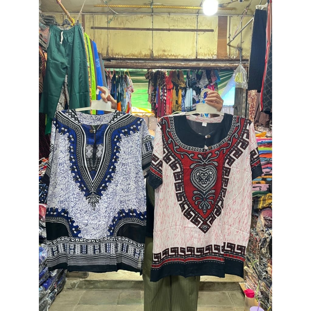Baju bali wanita dan pria / Baju santai motif / Baju barong bali