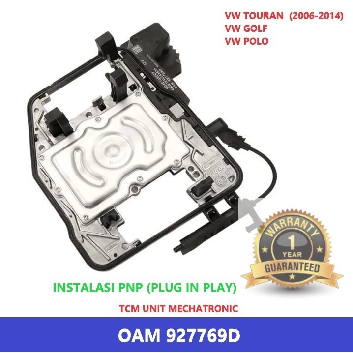 VW MECHATRONIC DQ200 TCM OAM927769D  TRANSMISION CONTROL UNIT  VW TOURAN POLO GOLF