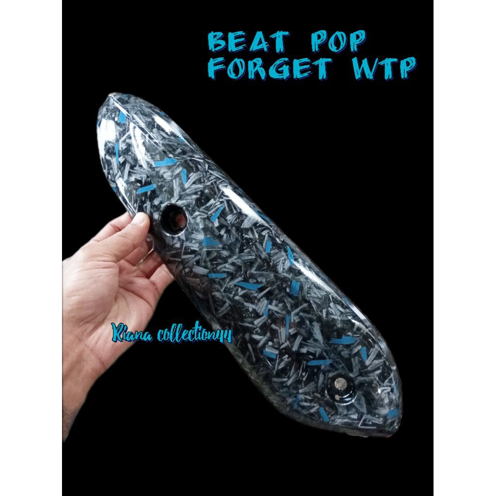 TAMENG KENALPOT BEAT POP, COVER TAMENG KENALPOT BEAT POP CARBON WTP