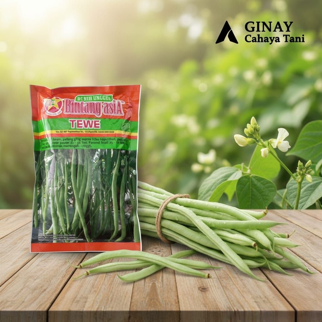 Benih Buncis TEWE 500 gram Bintang Asia