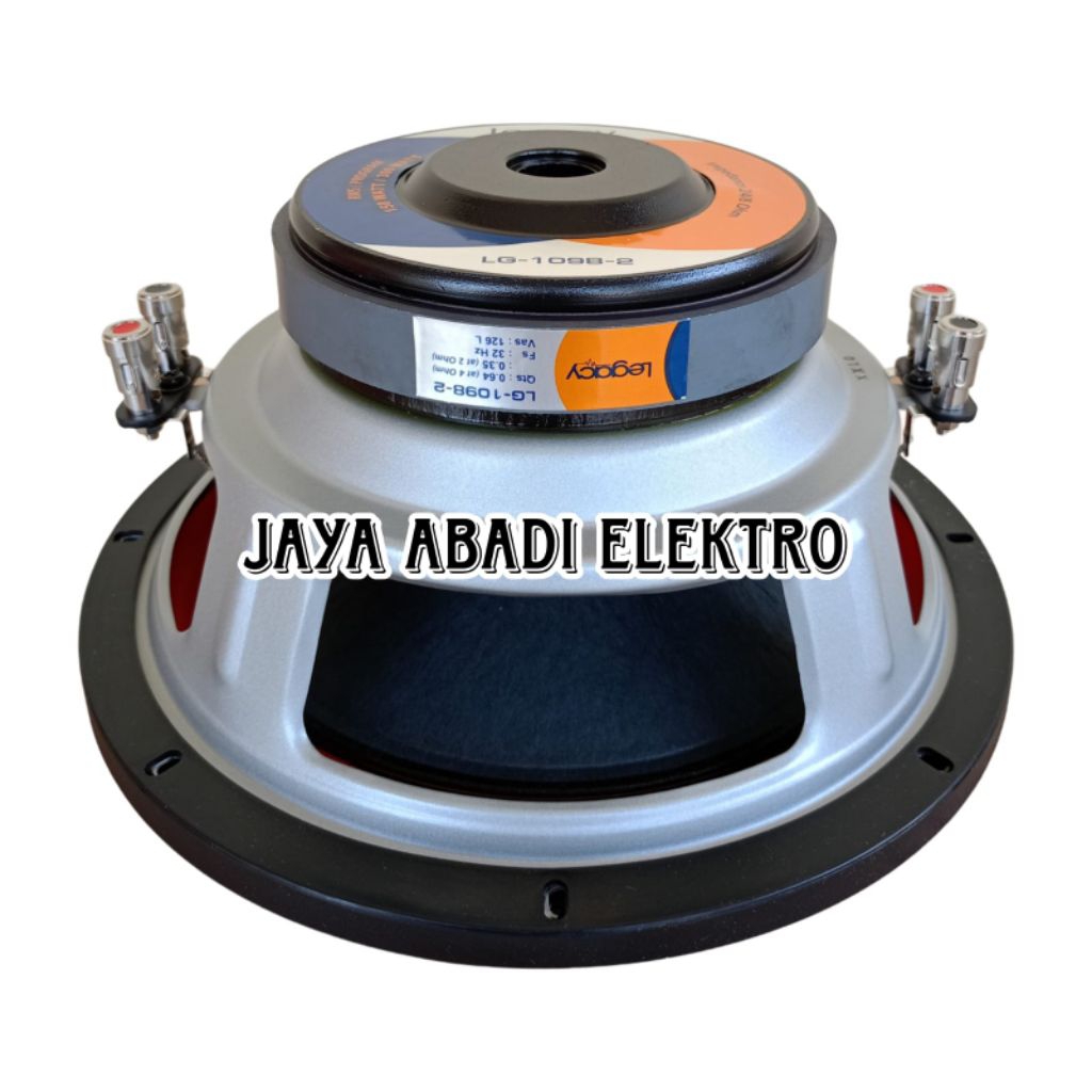 Speaker Subwoofer Legacy 10 inch LG 1098-2