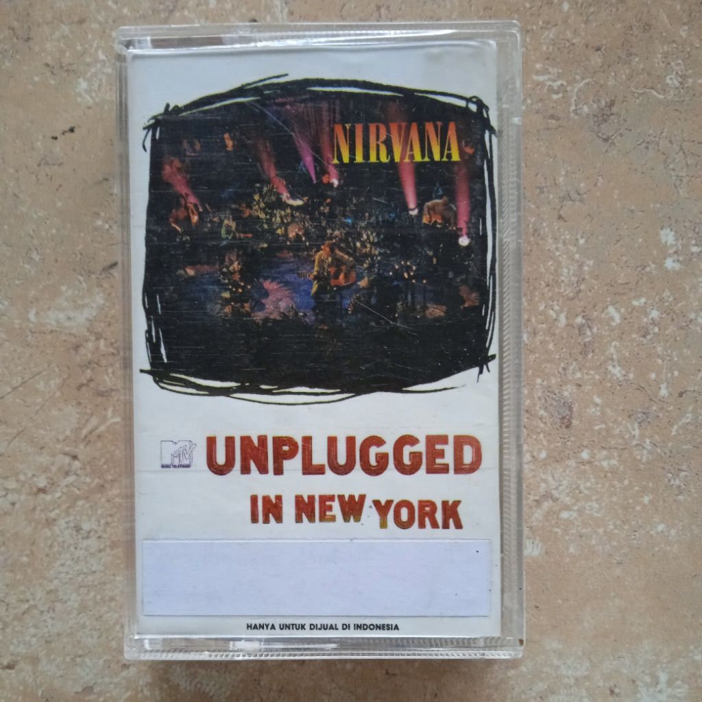 Kaset Pita Nirvana "Unplugged In New York"