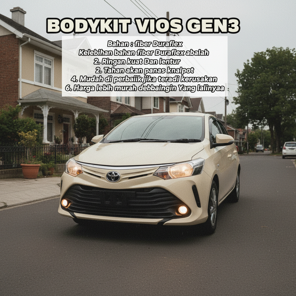 BUMPER/bemper vios gen3 model facelift BODYKIT VIOS 2012 2013 2014