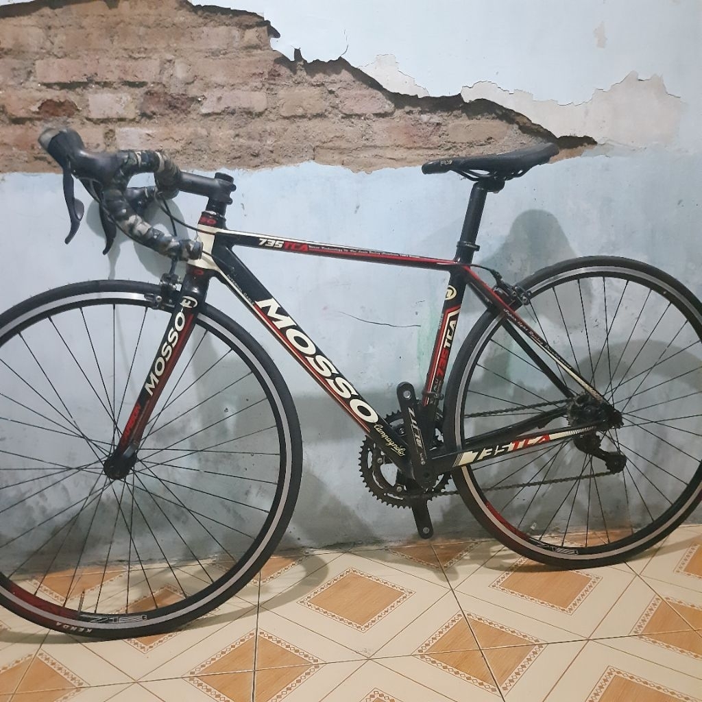 sepeda balap roadbike mosso 735 tca size xs 46 sora mix