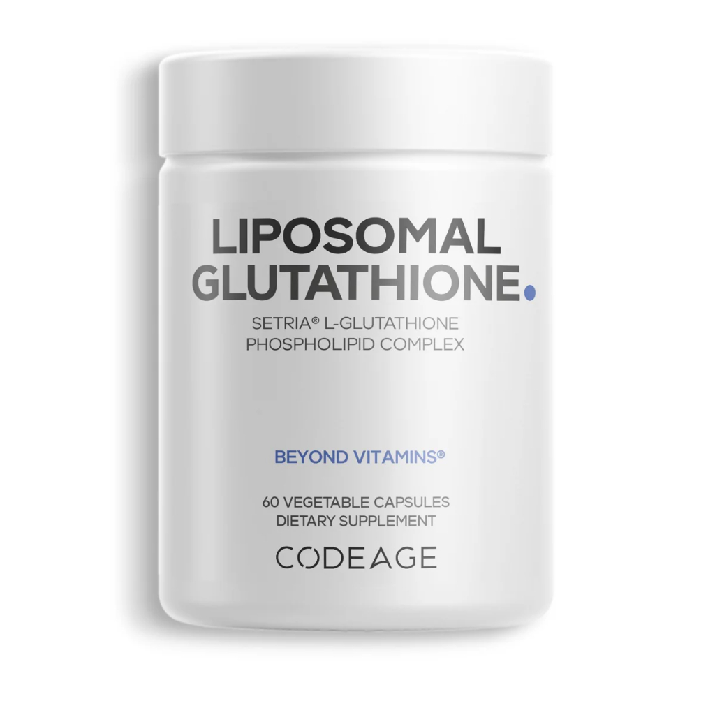 Codeage Liposomal Glutathione 500mg Phospholipid Complex 350mg