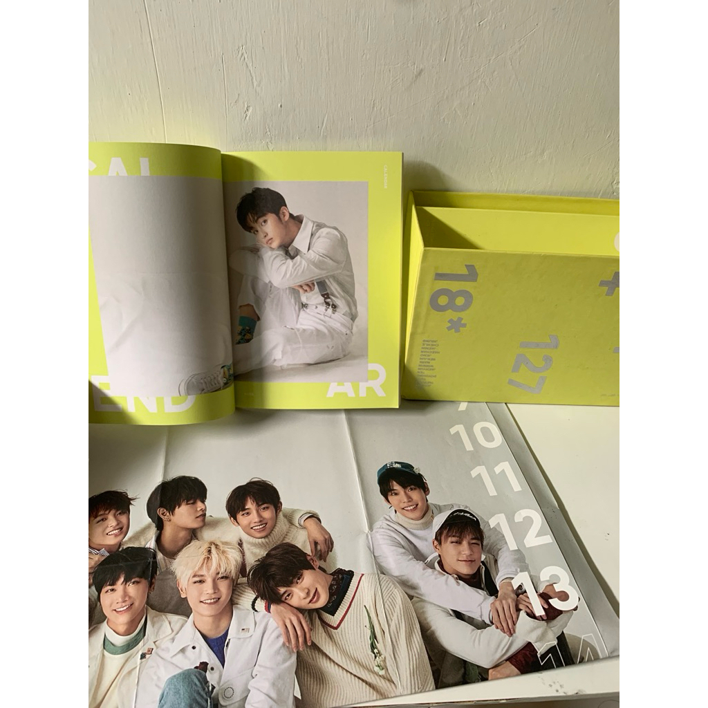 Season Greeting nct 2018 group nct 127