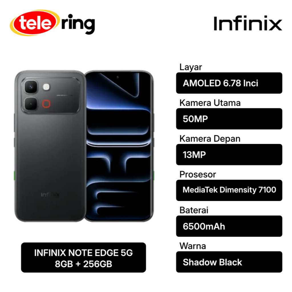 HP INFINIX NOTE EDGE 5G 8/256GB