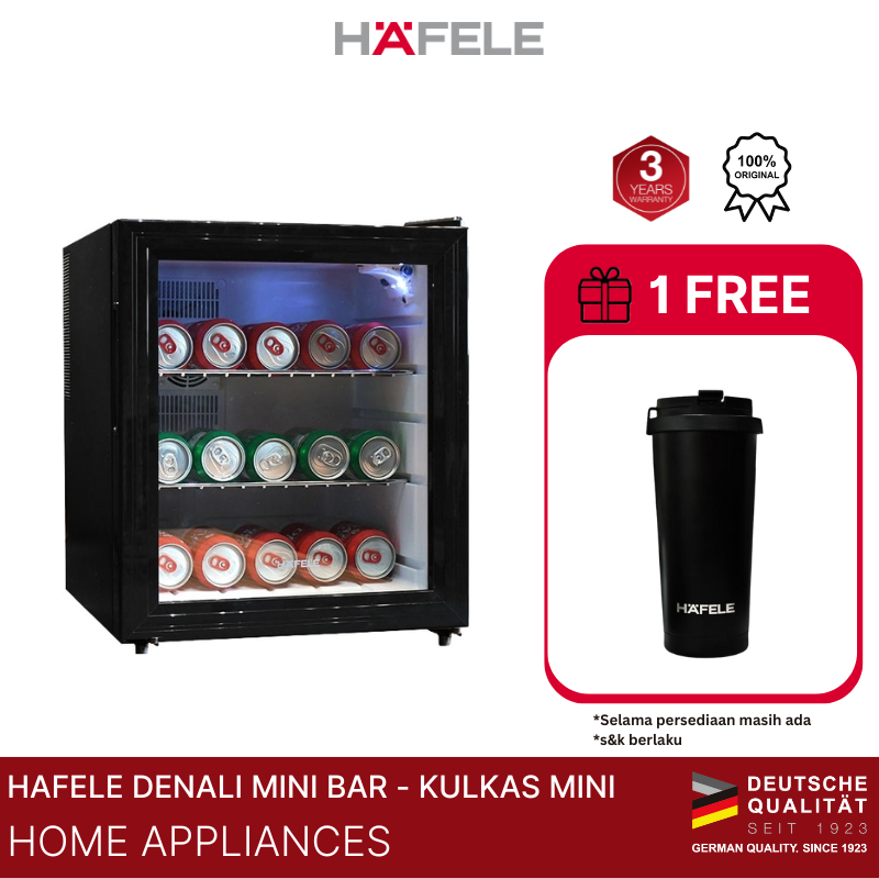 Hafele Denali Mini Bar - Showcase Kulkas Mini Model Thermal Fridge