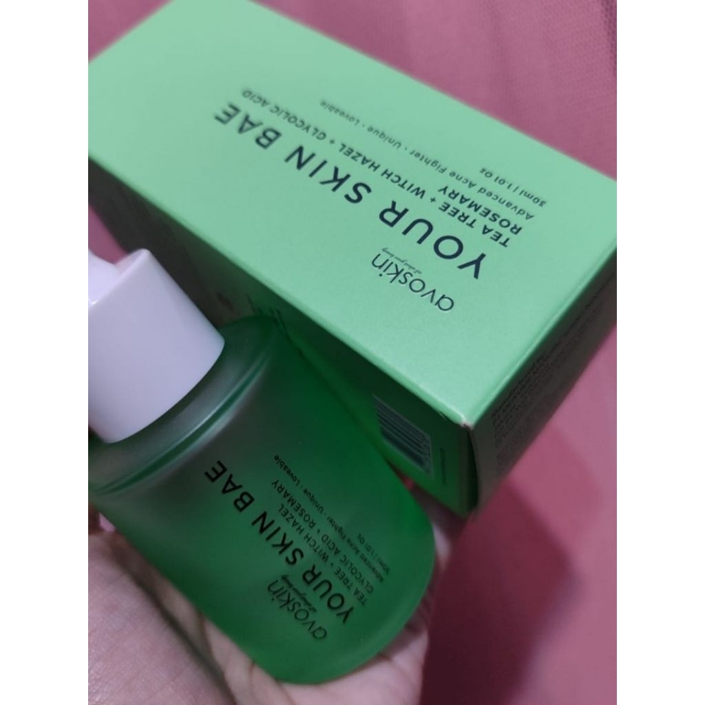 (preloved) avoskin lip serum, avoskin tea tree serum