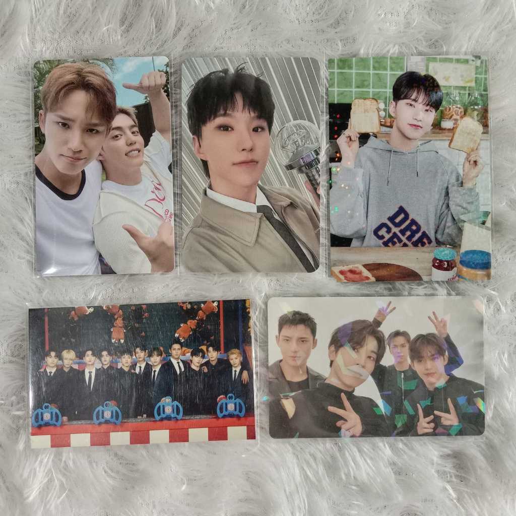 OFFICIAL PHOTOCARD SEVENTEEN HOSHI CARZONE JEONGHAN WONWOO KIT JXW MINGYU OT13