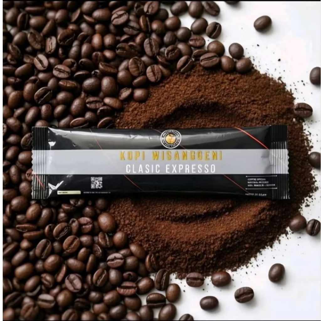 Kopi Kuat Tahan Lama Kopi Bubuk Wisanggeni Kopi BPOM Bahan Herbal Penambah Stamina