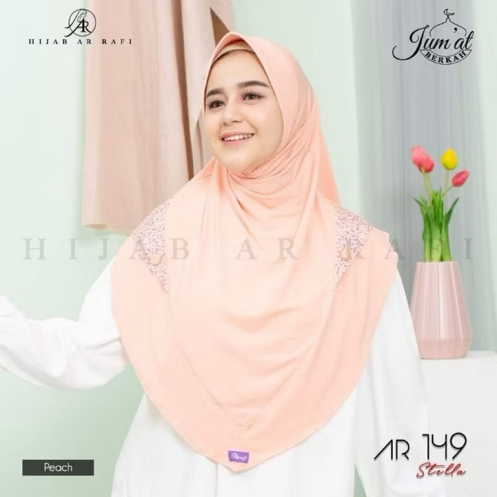 hijab arrafi 149 (new) tanpa tas kecil