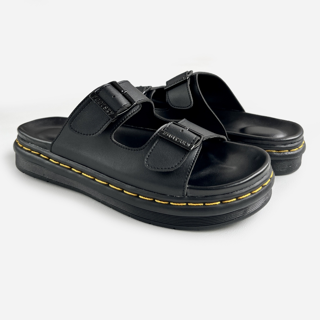 Eight Dream x Footsky - ARISAKA BLACK Sandal Casual Pria Wanita Sendal Main Kasual Modern Gaul Ori O