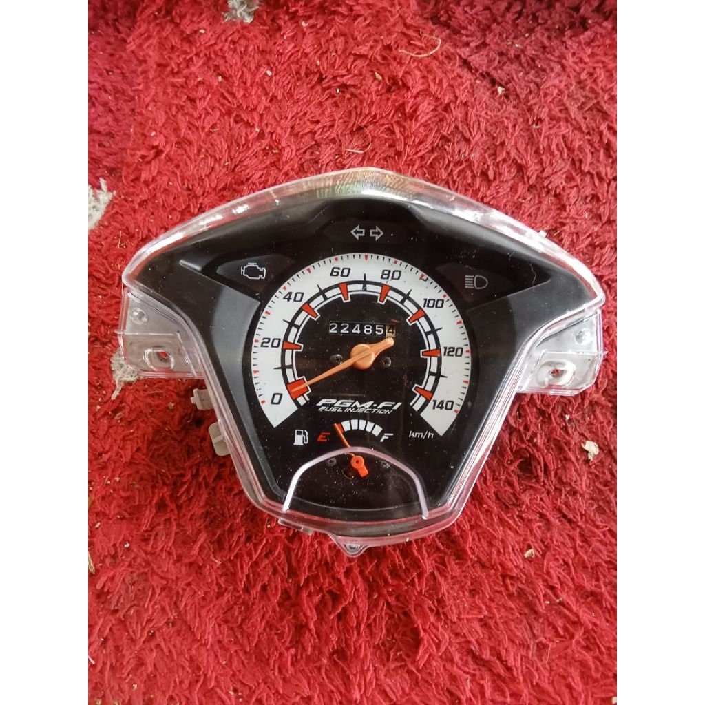 speedometer motor beat fi thn 2013 2014  2015