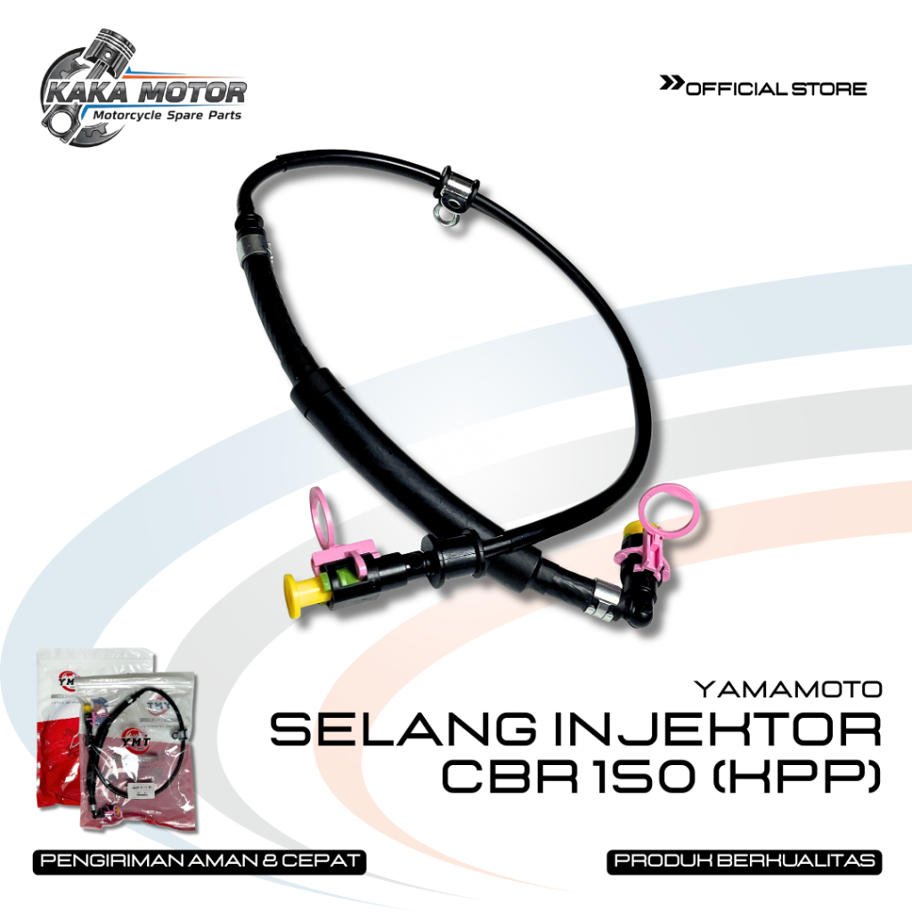 SELANG INJECTOR CBR 150 KPP YAMAMOTO - SELANG INJEKSI HONDA CBR 150 2011 INJEKTOR INJECTOR (KPP)