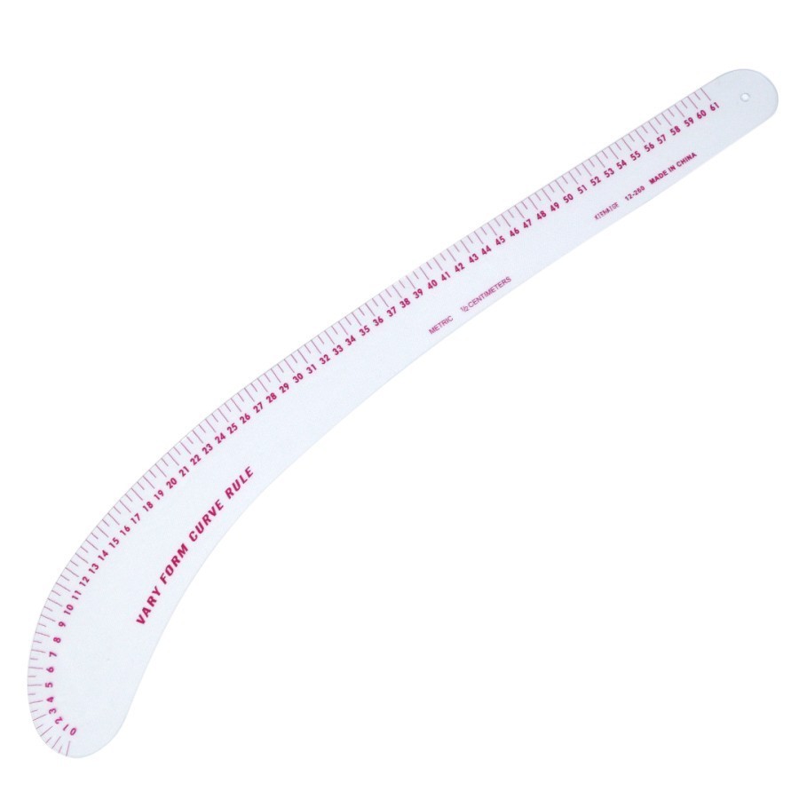 Penggaris Pola Pakaian Model Kurva 12-260