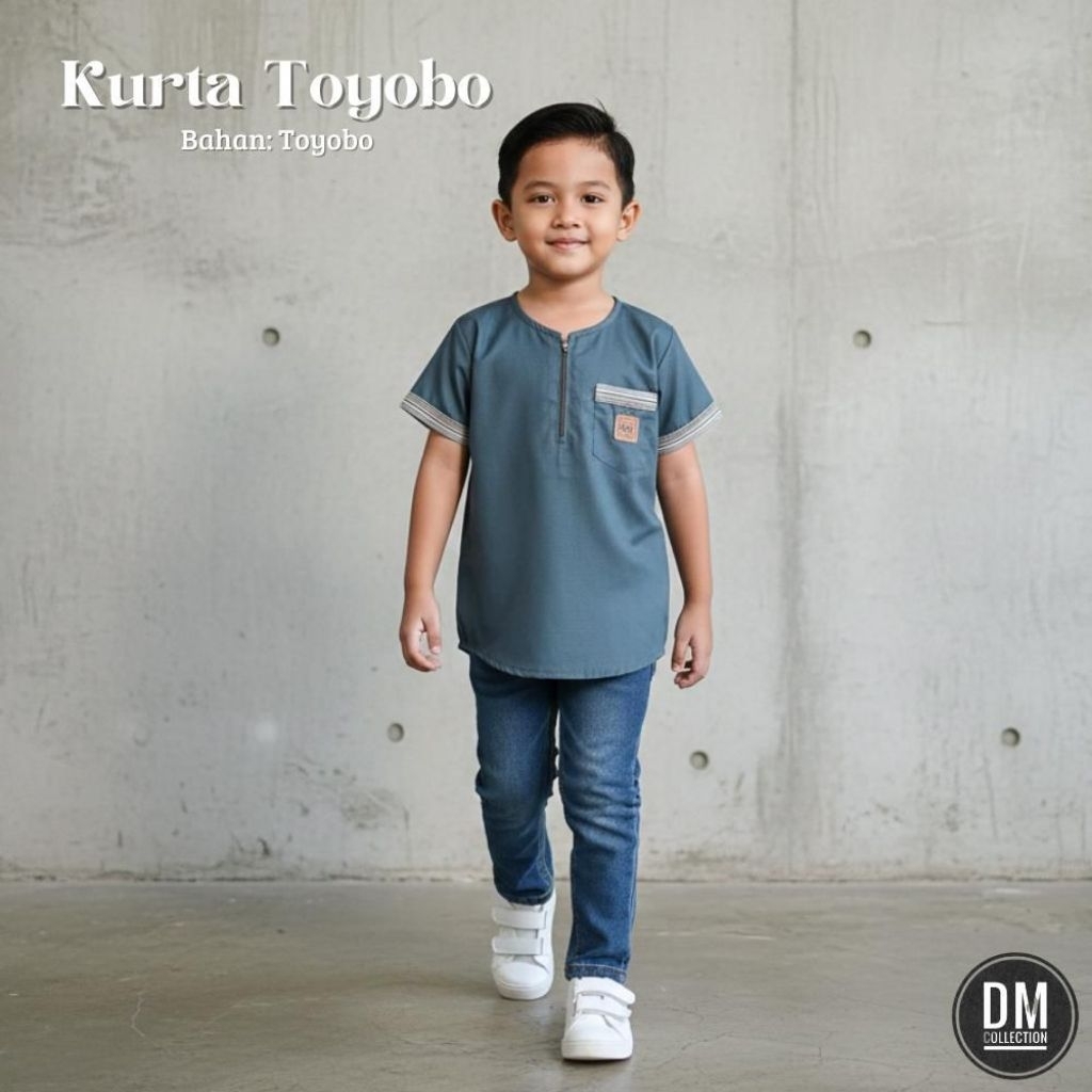 Kurta Toyobo,Kurta anak laki-laki, baju koko anak laki-laki