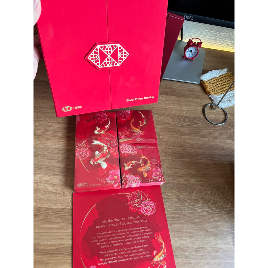 HSBC Global Private Banking angpao angpau red envelope red packets bca solitaire bca prioritas