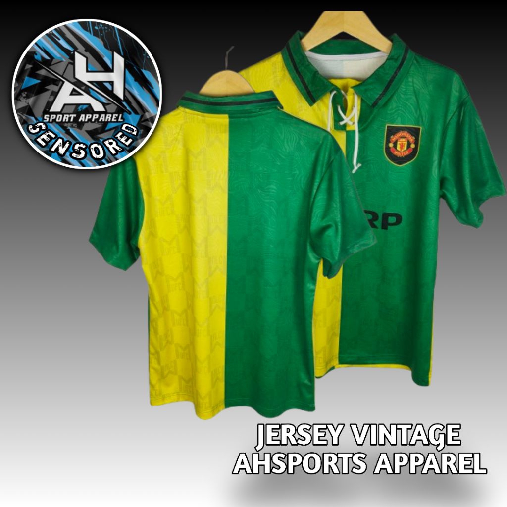 JERSEY MU UNIT3D 1992 JERSEY MAN UNITED JERSEY VINTAGE JERSEY RETRO JERSEY JADUL CANTONA